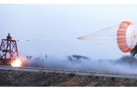 Defence Research and Development Organisation (DRDO) has successfully completed the qualification-level load test of the Gaganyaan drogue parachute